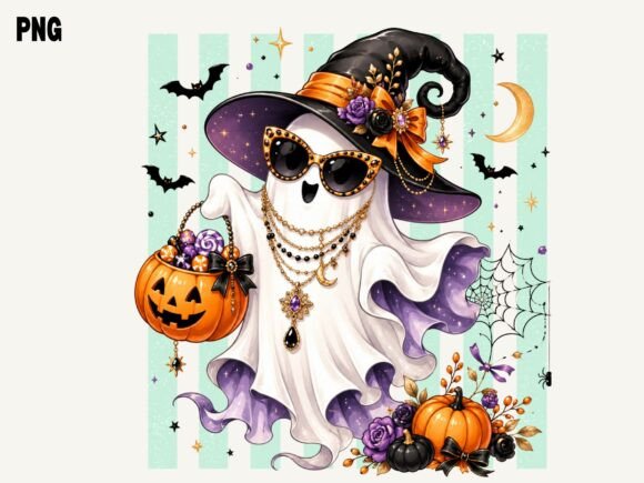Download Elegant Witch Ghost Pumpkin PNG, Witch - Witch ghost pumpkin png Collection