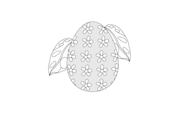 Download Easter Egg Flower Tropical Leaf Design - Tropical leaf design Collection