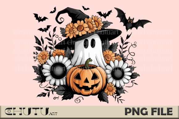 Download Ghost Witch Pumpkin Fall PNG Clipart - Premium Bundle