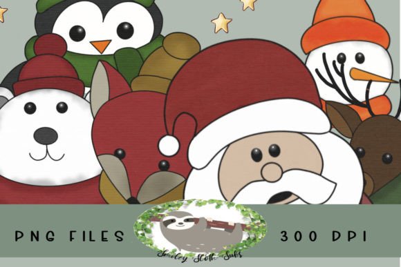 Download Peekaboo Christmas Characters - Character Collection